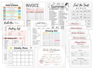 12 canva templates to customize by your frugal friend